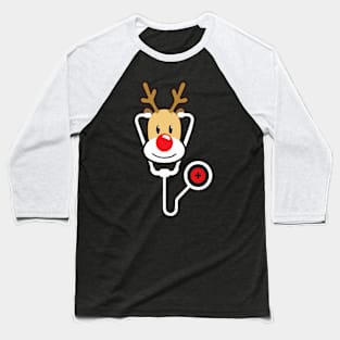 Reindeer Nursing Baseball T-Shirt